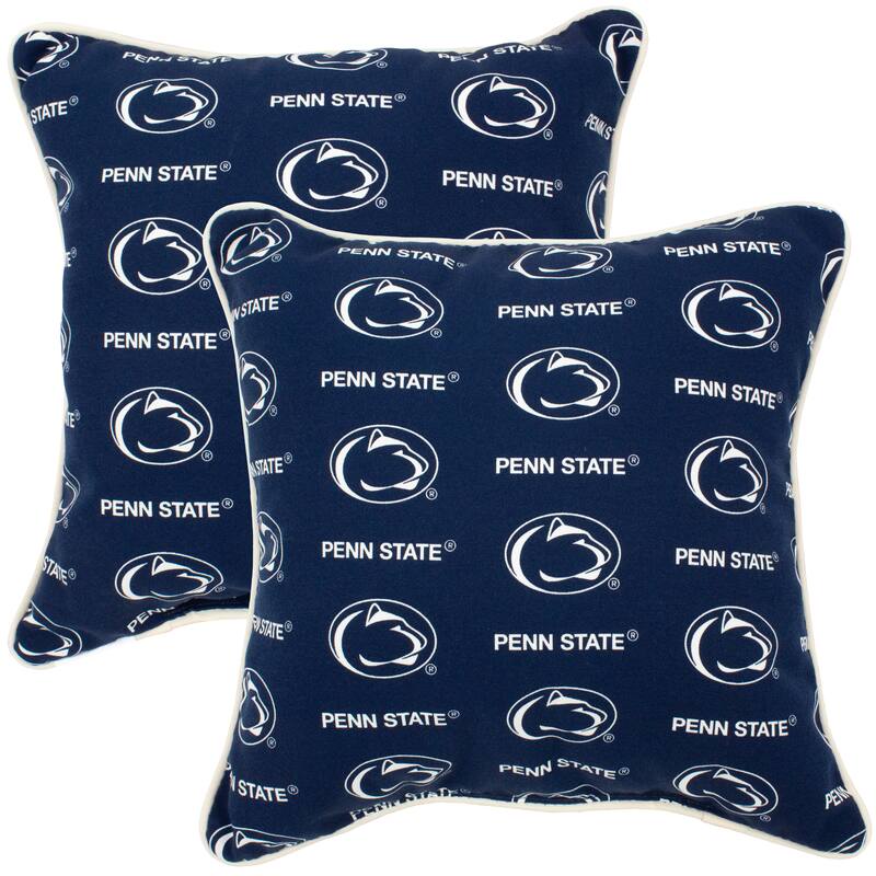 Penn State Nittany Lions Indoor / Outdoor Decorative Pillow Pair (2